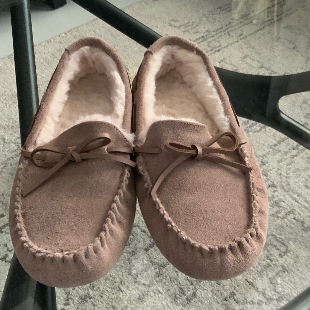Softmoc Cozy Taupe Women's Slippers 7